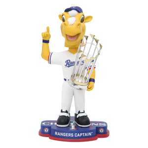Texas Rangers MLB 2023 World Series Champions Rangers Captain Bobblehead