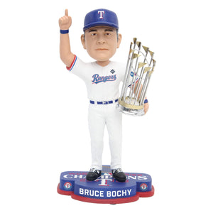 Texas Rangers MLB 2023 World Series Champions Bruce Bochy Bobblehead