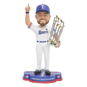Texas Rangers MLB 2023 World Series Champions Jordan Montgomery Bobblehead