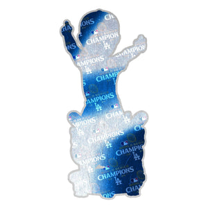 Los Angeles Dodgers MLB 2024 World Series Champions Clayton Kershaw Alternate Jersey Celebration Bobblehead