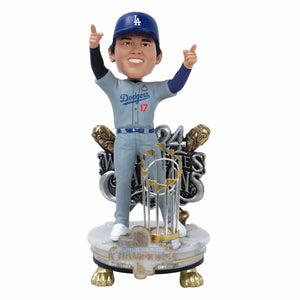 Los Angeles Dodgers MLB 2024 World Series Champions Shohei Ohtani Alternate Jersey Celebration Bobblehead