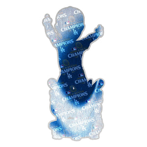 Los Angeles Dodgers MLB 2024 World Series Champions Teoscar Hernandez Alternate Jersey Celebration Bobblehead