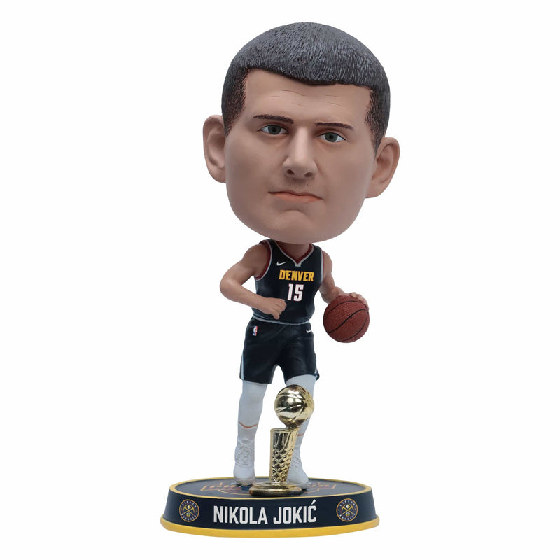 Denver Nuggets 2023 NBA Champions Nikola Jokic Bighead Bobblehead (PRE