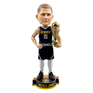Denver Nuggets 2023 NBA Champions Nikola Jokic MVP Bobblehead
