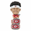 Kansas City Chiefs NFL Super Bowl LVIII Champions Patrick Mahomes Double Base Ring Bighead Bobblehead