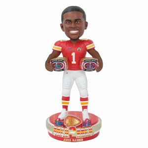 Kansas City Chiefs NFL Super Bowl LVIII Champions Jerick McKinnon Bobblehead