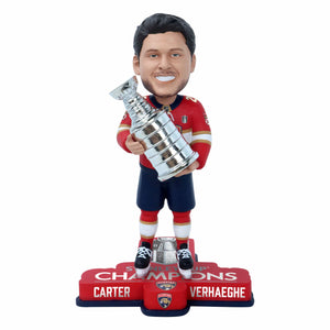 Florida Panthers NHL 2024 Stanley Cup Champions Carter Verhaeghe Bobblehead