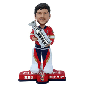 Florida Panthers NHL 2024 Stanley Cup Champions Sergei Bobrovsky Bobblehead