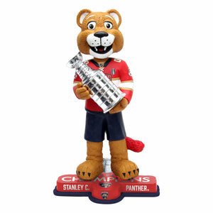 Florida Panthers NHL 2024 Stanley Cup Champions Stanley C Panther Mascot Bobblehead