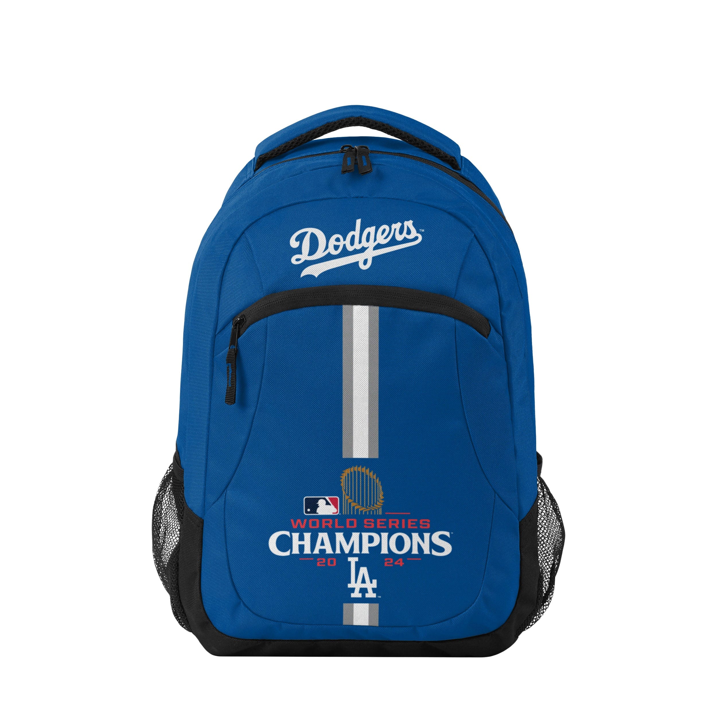 NWOT MLB Los Angeles Dodgers Vegan Leather Red Baseball Backpack,World Champions MLLA25CHL716_NAVY.jpg?v=1762094903 main image 3