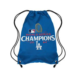 Los Angeles Dodgers MLB 2024 World Series Champions Drawstring Backpack