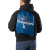 Los Angeles Dodgers MLB 2024 World Series Champions Drawstring Backpack (PREORDER - SHIPS EARLY APRIL 2025)