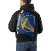 Golden State Warriors NBA Big Logo Drawstring Backpack