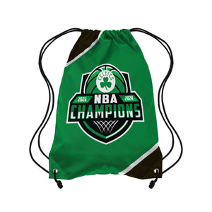 Boston Celtics 2024 NBA Champions Drawstring Backpack