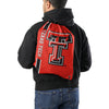 Texas Tech Red Raiders NCAA Big Logo Drawstring Backpack