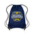 Michigan Wolverines NCAA 2023 Football National Champions Big Logo Wordmark Drawstring Backpack