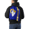 Los Angeles Rams NFL Big Logo Drawstring Backpack