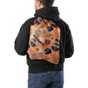 Chicago Bears NFL Thematic Repeat Print Drawstring Backpack