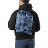Dallas Cowboys NFL Thematic Repeat Print Drawstring Backpack