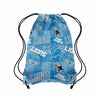 Detroit Lions NFL Thematic Repeat Print Drawstring Backpack