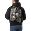 Pittsburgh Steelers NFL Thematic Repeat Print Drawstring Backpack