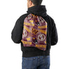 Washington Commanders NFL Thematic Repeat Print Drawstring Backpack