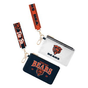 Chicago Bears NFL 2 Pack Wristlet (PREODER - SHIPS MID OCTOBER)