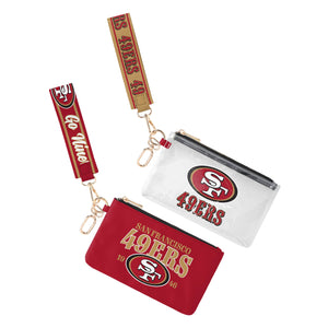 San Francisco 49ers NFL 2 Pack Wristlet (PREODER - SHIPS MID OCTOBER)