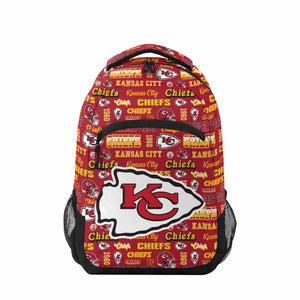 Kansas City Chiefs NFL Repeat Retro Print Action Backpack (PREORDER - SHIPS LATE JULY)