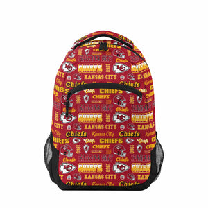 Kansas City Chiefs NFL Repeat Retro Print Action Backpack