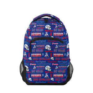 New England Patriots NFL Repeat Retro Print Action Backpack