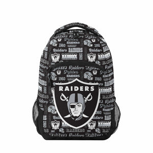 Las Vegas Raiders NFL Repeat Retro Print Action Backpack