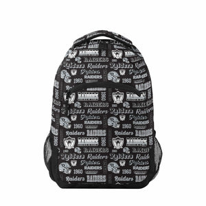 Las Vegas Raiders NFL Repeat Retro Print Action Backpack