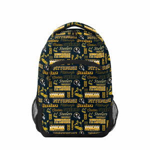 Pittsburgh Steelers NFL Repeat Retro Print Action Backpack (PREORDER - SHIPS EARLY AUGUST)