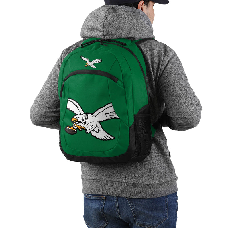 Philadelphia Eagles NFL Kelly Green Action Backpack