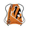 Cincinnati Bengals NFL Orange Alternate Color Big Logo Drawstring Backpack