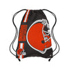 Cleveland Browns NFL Brown Alternate Color Big Logo Drawstring Backpack