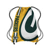 Green Bay Packers NFL Yellow Alternate Color Big Logo Drawstring Backpack