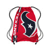 Houston Texans NFL Red Alternate Color Big Logo Drawstring Backpack