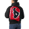 Houston Texans NFL Red Alternate Color Big Logo Drawstring Backpack