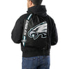 Philadelphia Eagles NFL Black Alternate Color Big Logo Drawstring Backpack