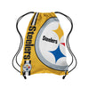 Pittsburgh Steelers NFL Yellow Alternate Color Big Logo Drawstring Backpack