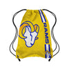 Los Angeles Rams NFL Yellow Alternate Color Big Logo Drawstring Backpack