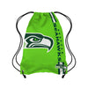 Seattle Seahawks NFL Green Alternate Color Big Logo Drawstring Backpack