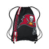 Tampa Bay Buccaneers NFL Black Alternate Color Big Logo Drawstring Backpack