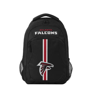 Atlanta Falcons NFL Black Alternate Color Action Backpack