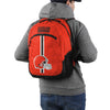 Cleveland Browns NFL Orange Alternate Color Action Backpack