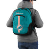 Miami Dolphins NFL Teal Alternate Color Action Backpack