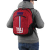 New York Giants NFL Red Alternate Color Action Backpack