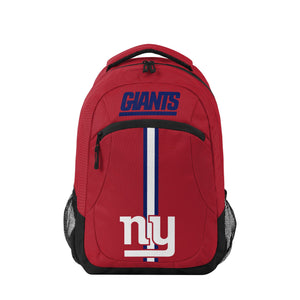 New York Giants NFL Red Alternate Color Action Backpack